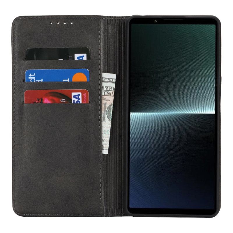 Kožené Puzdro Na Sony Xperia 1 Vi Štiepaná Koža