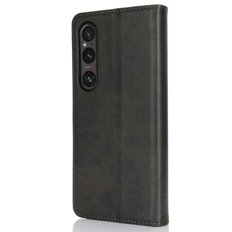 Kožené Puzdro Na Sony Xperia 1 Vi Štiepaná Koža
