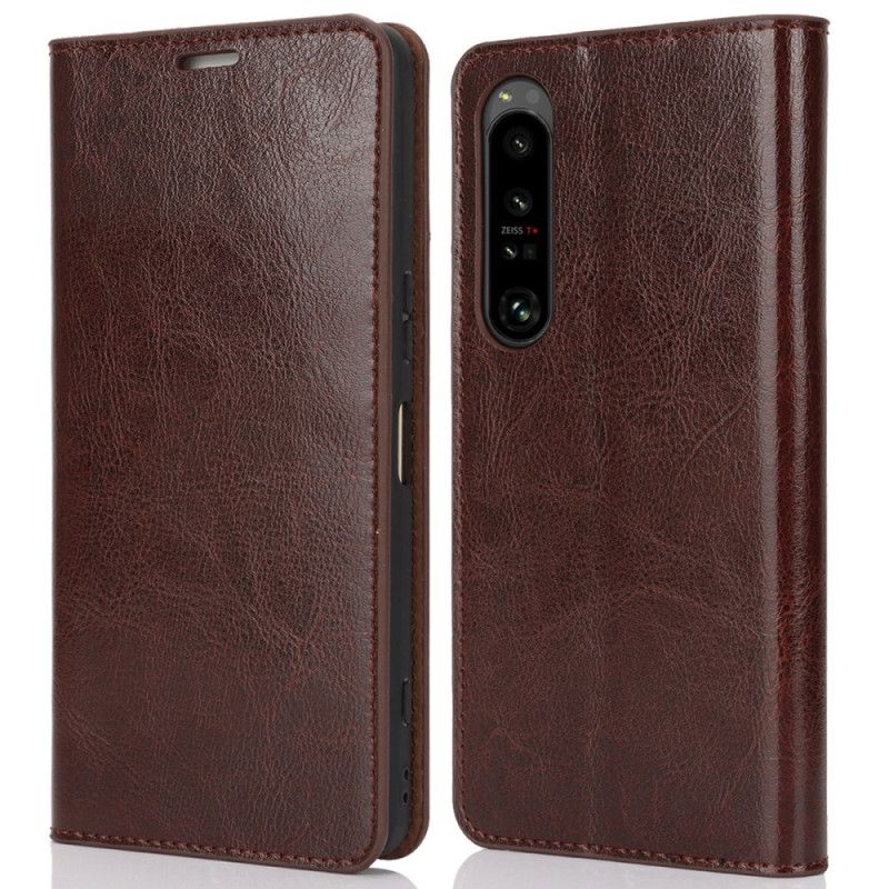 Kožené Puzdro Sony Xperia 1 Vi Koža