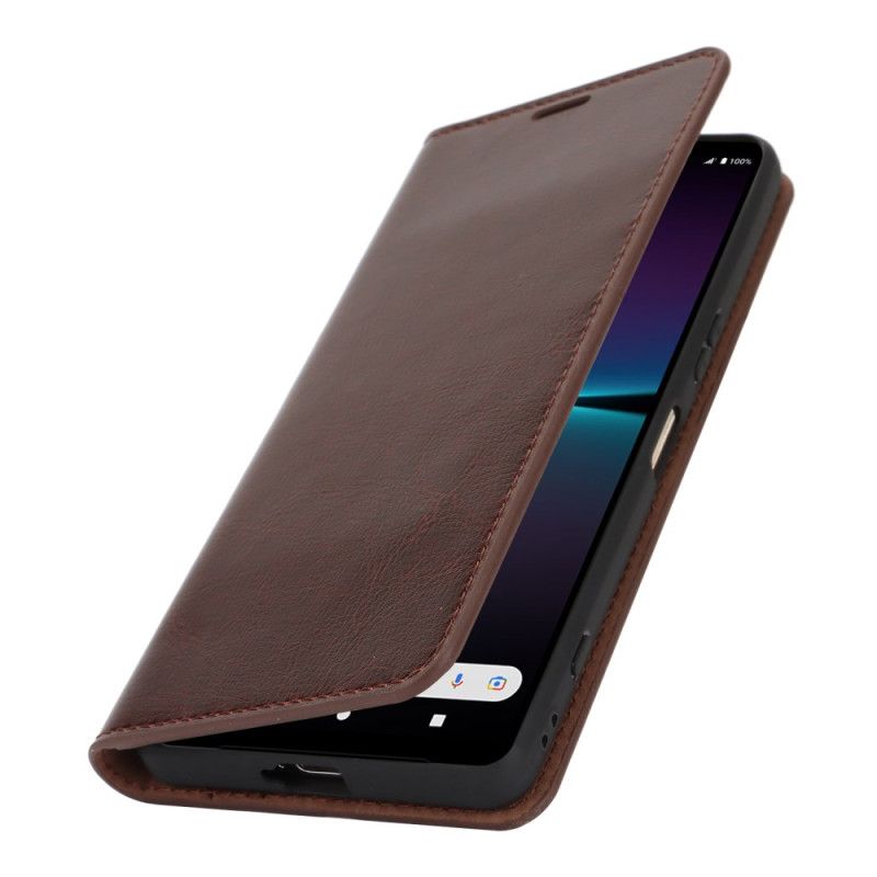Kožené Puzdro Sony Xperia 1 Vi Koža