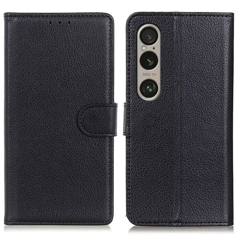 Puzdro Sony Xperia 1 Vi Tradičná Umelá Koža