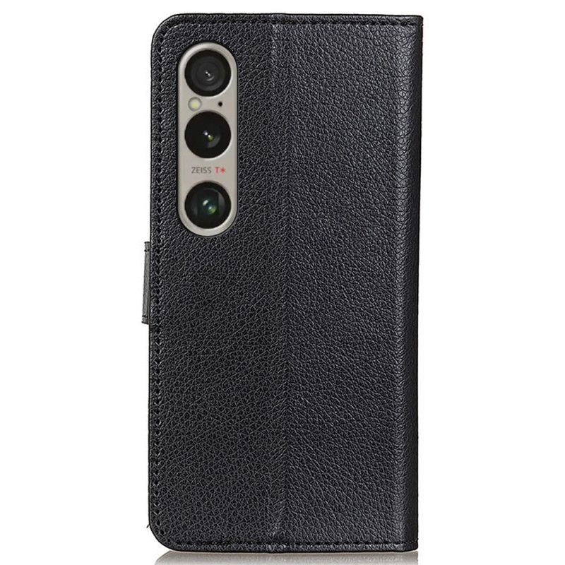 Puzdro Sony Xperia 1 Vi Tradičná Umelá Koža