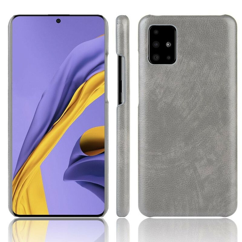 Kryt Samsung Galaxy M51 Efekt Kože Litchi