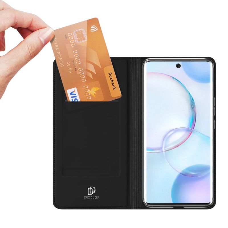 Flipové Puzdro Huawei Nova 9 Kožené Puzdro Skin Pro Dux Ducis