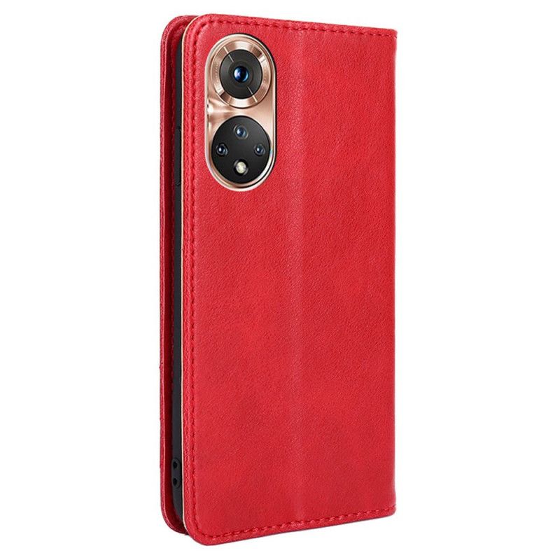 Flipové Puzdro Huawei Nova 9 Kožené Puzdro Štýlový Kožený Nit