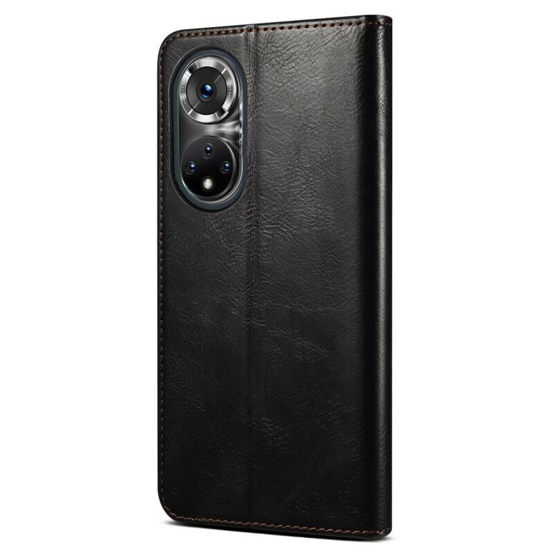 Flipové Puzdro Huawei Nova 9 Kožené Puzdro Voskovaná Umelá Koža