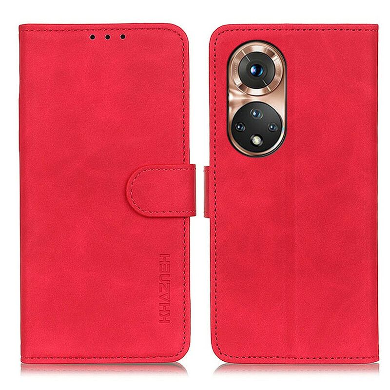 Kožené Puzdro Huawei Nova 9 Khazneh Vintage Kožený Efekt