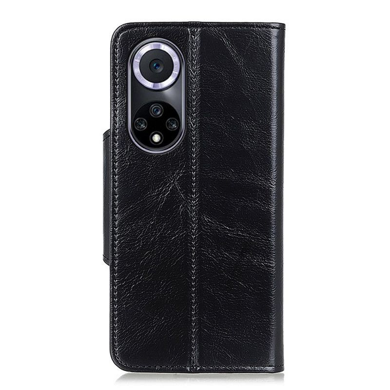 Kožené Puzdro Huawei Nova 9 Lesklá Imitácia Kože Khazneh