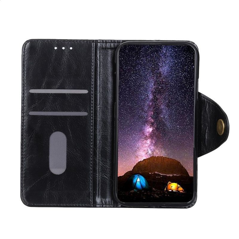 Kožené Puzdro Huawei Nova 9 Lesklá Imitácia Kože Khazneh