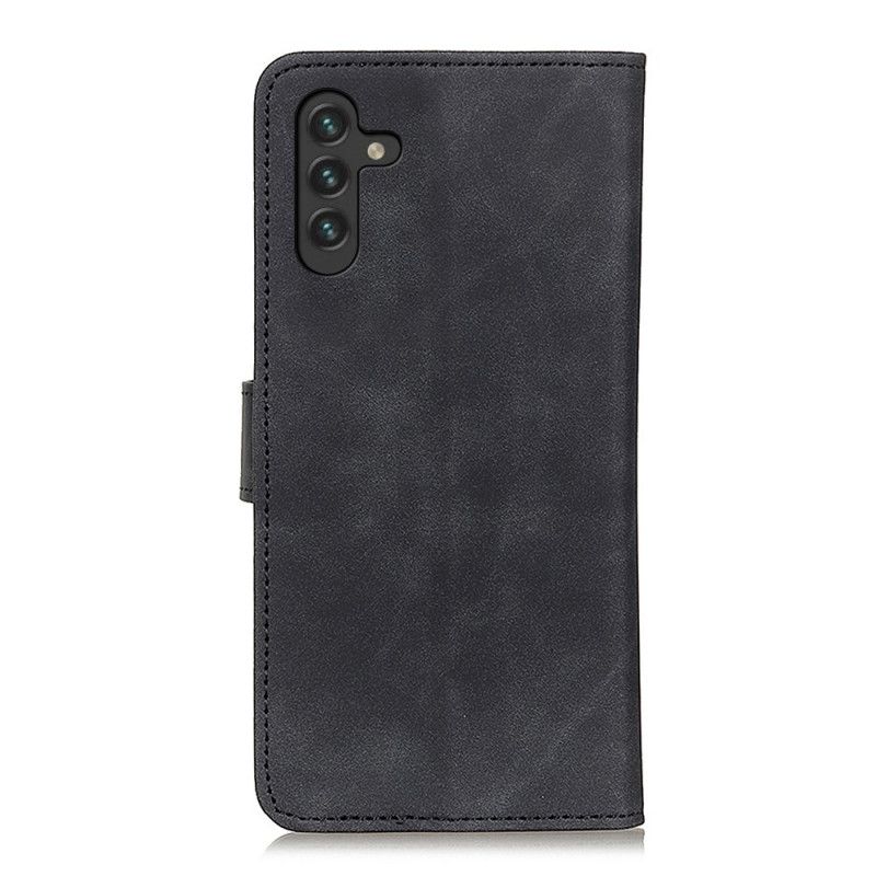 Kožené Puzdro Samsung Galaxy A13 5G / A04s Khazneh Vintage Kožený Efekt