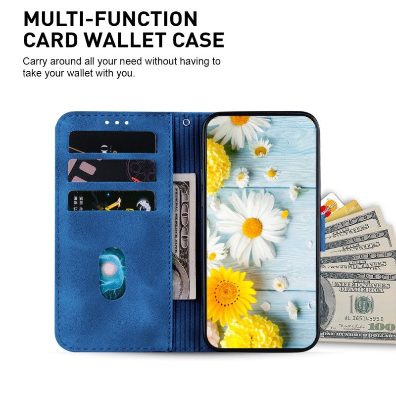 Kožené Puzdro Oppo Reno 12 5g Kryt Na Mobil Kvety Ľalie