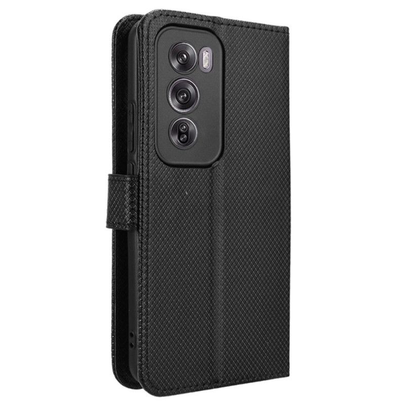 Kožené Puzdro Oppo Reno 12 5g Kryt Na Mobil Popruhové Body