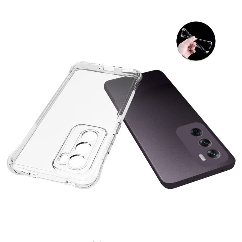Kryt Oppo Reno 12 5g Kryt Na Mobil Priehľadné Vystužené Rohy