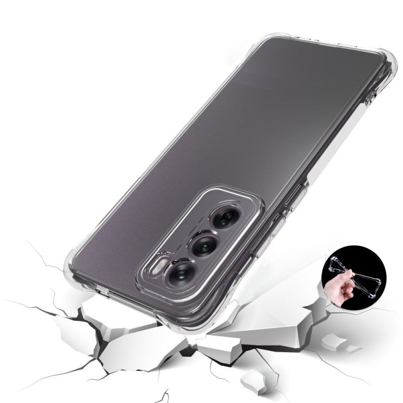 Kryt Oppo Reno 12 5g Kryt Na Mobil Priehľadné Vystužené Rohy