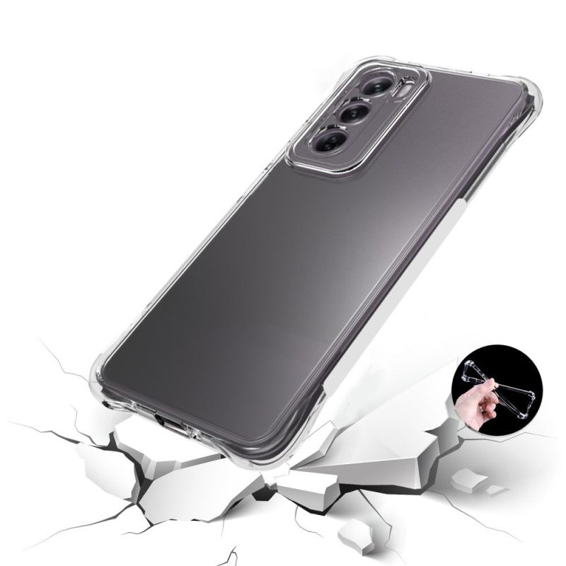 Kryt Oppo Reno 12 5g Kryt Na Mobil Priehľadné Vystužené Rohy