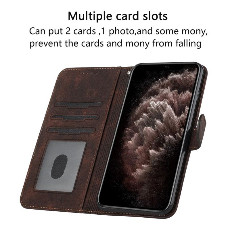 Puzdro Oppo Reno 12 5g Čiary Grafického Pásu