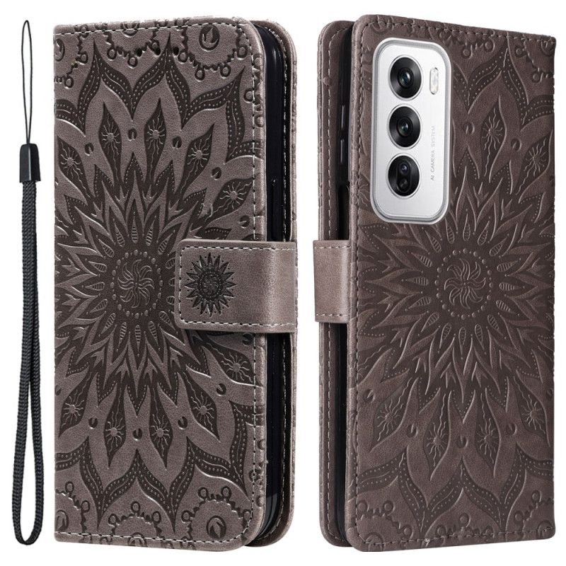Puzdro Oppo Reno 12 5g Mandala S Remienkom
