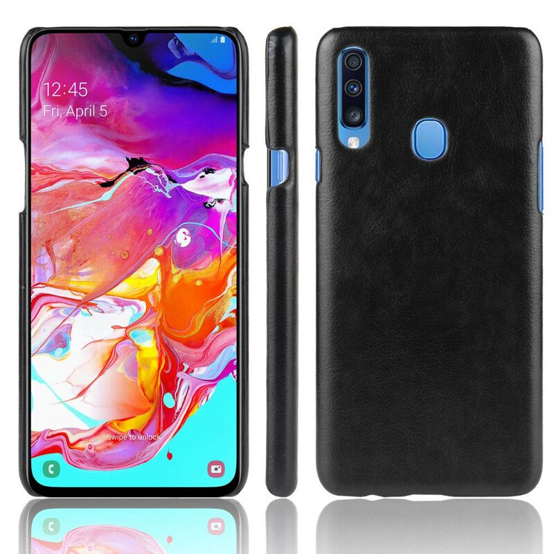 Kryt Samsung Galaxy A20s Efekt Kože Litchi