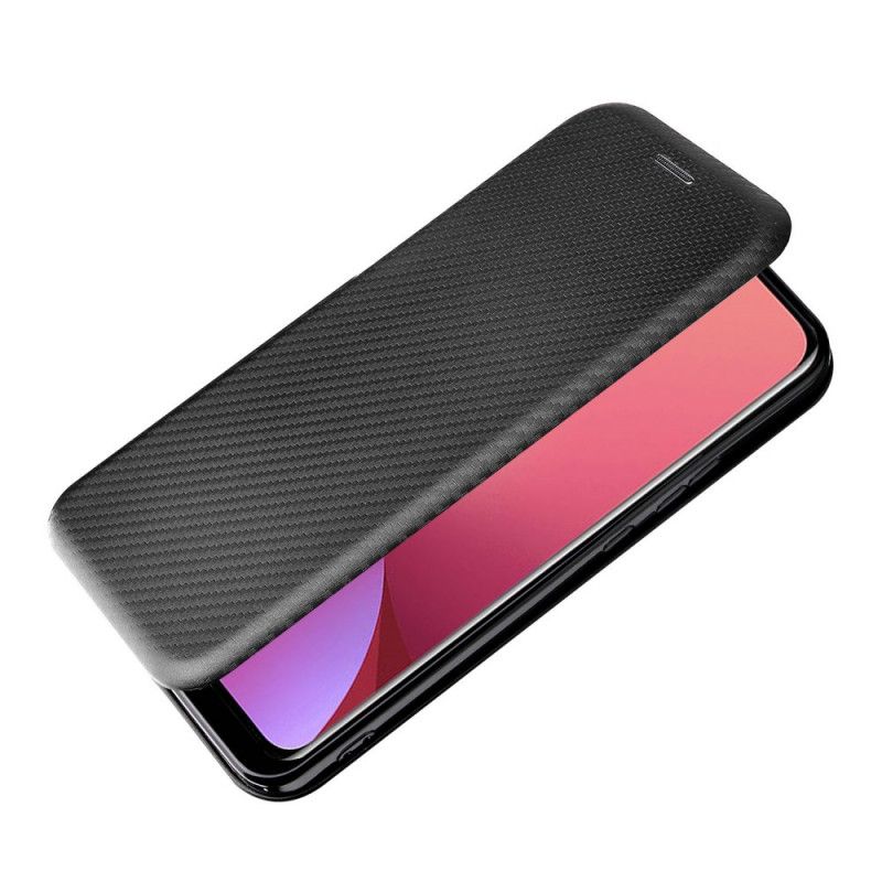Flipové Puzdro Xiaomi 12 Pro Kožené Puzdro Farebný Uhlíkový Silikón