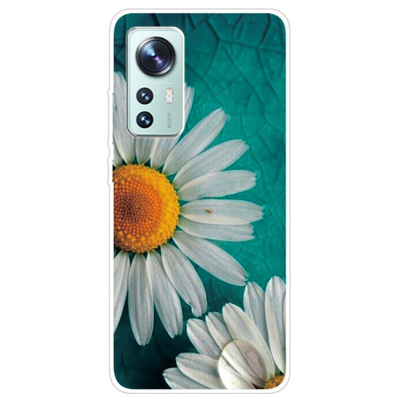 Kryt Xiaomi 12 Pro Kvetinový Silikón