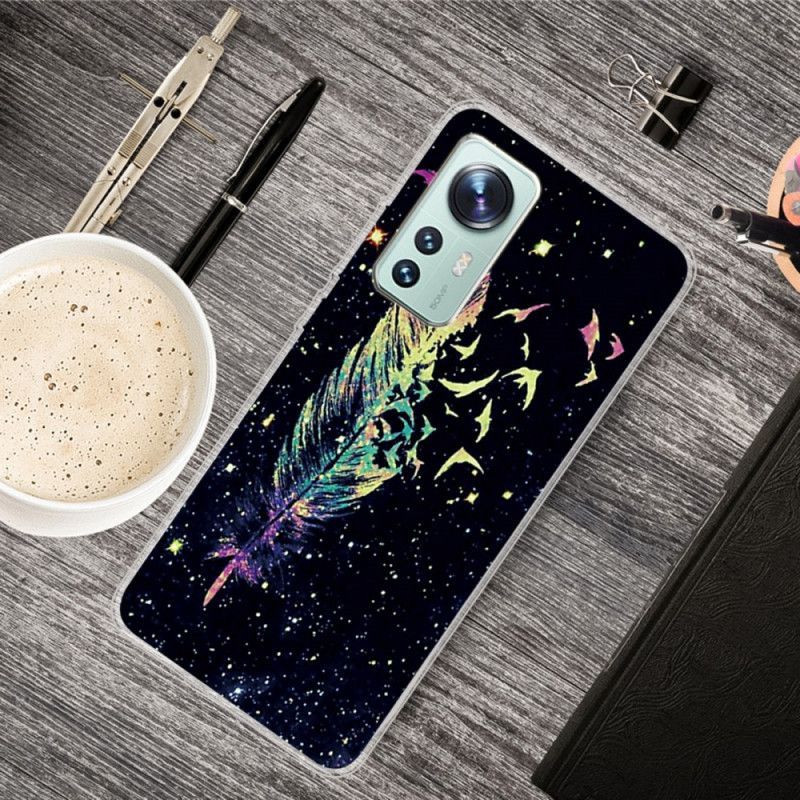 Kryt Xiaomi 12 Pro Silikónové Báječné Pierko