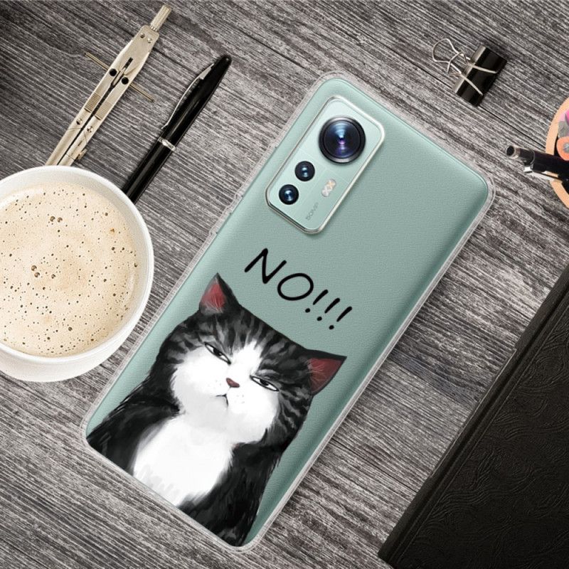 Kryt Xiaomi 12 Pro Silikónové Č