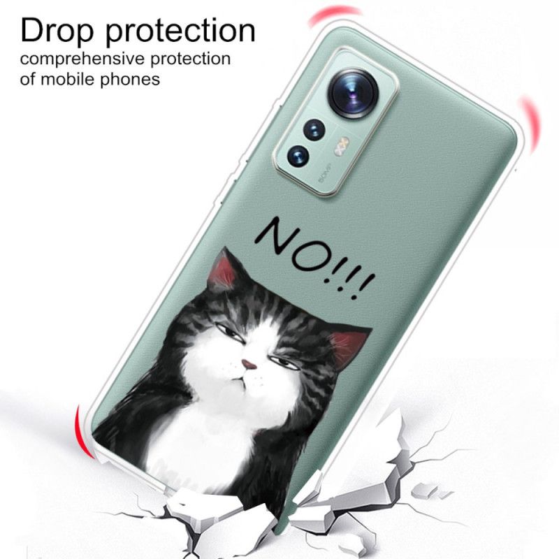 Kryt Xiaomi 12 Pro Silikónové Č