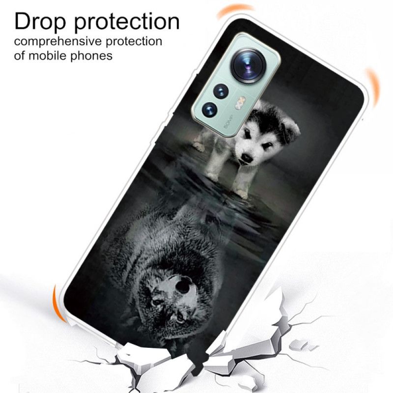Kryt Xiaomi 12 Pro Silikónový Sen Šteniatka