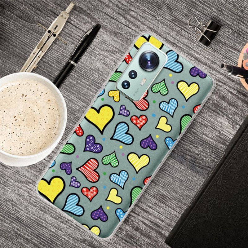 Kryt Xiaomi 12 Pro Srdiečka