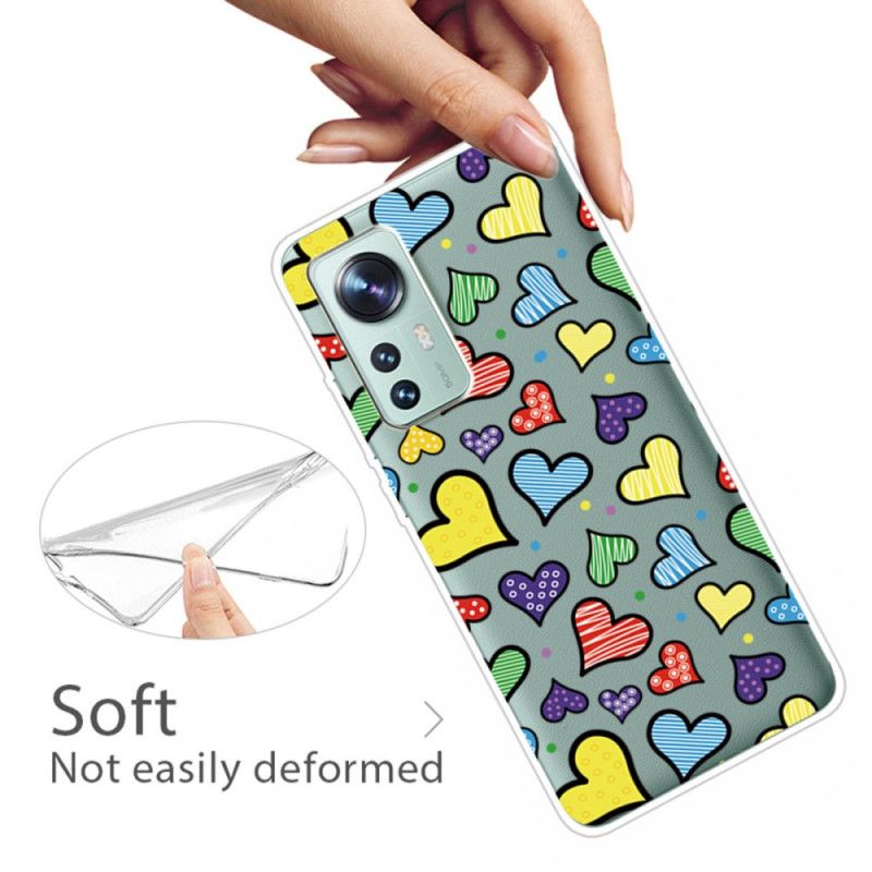 Kryt Xiaomi 12 Pro Srdiečka