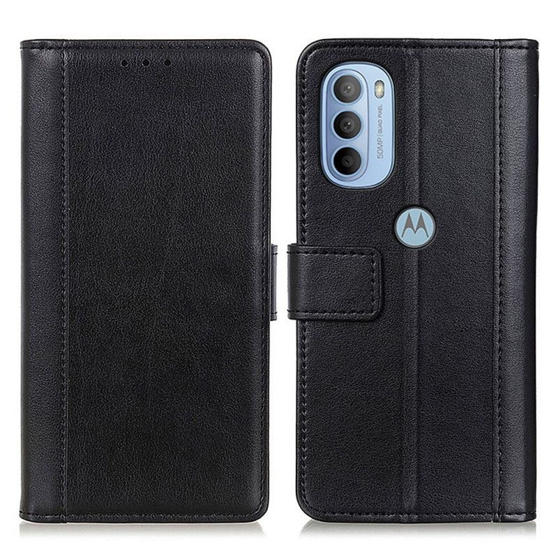 Kožené Puzdro Moto G41 / G31 Delená Koža Verzia
