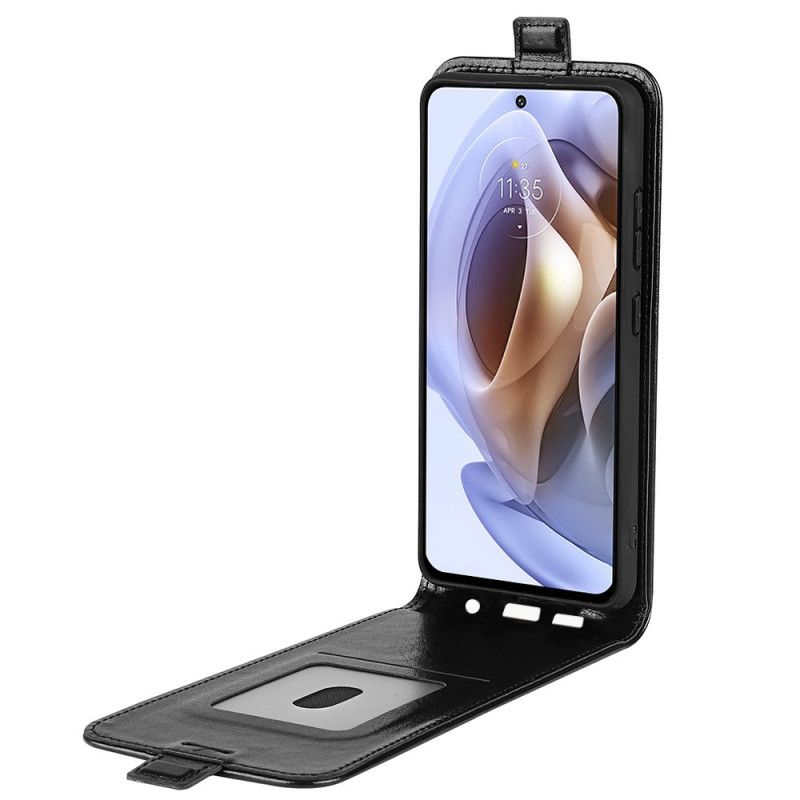 Peňaženkový Kryt Moto G41 / G31 Flipové Puzdro Skladacie Retro