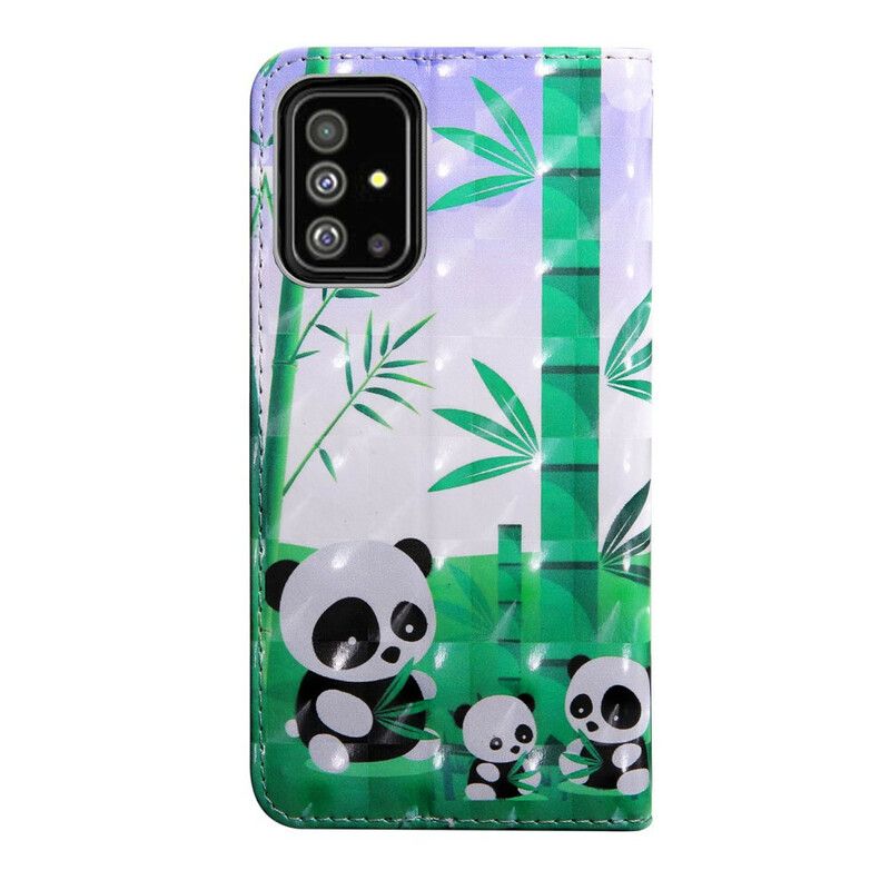 Kožené Puzdro Samsung Galaxy A51 Pandia Rodinka