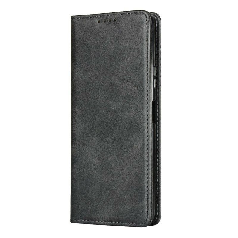 Flipové Puzdro Sony Xperia 10 II Kožené Puzdro Elegancia Štiepaná Koža