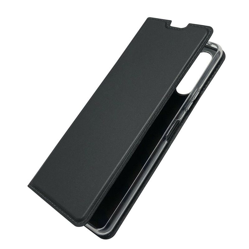 Flipové Puzdro Sony Xperia 10 II Kožené Puzdro Magnetická Spona