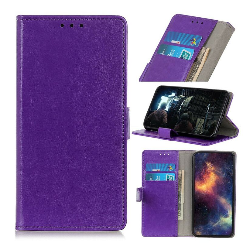 Kožené Puzdro Sony Xperia 10 II Klasický Kožený Efekt