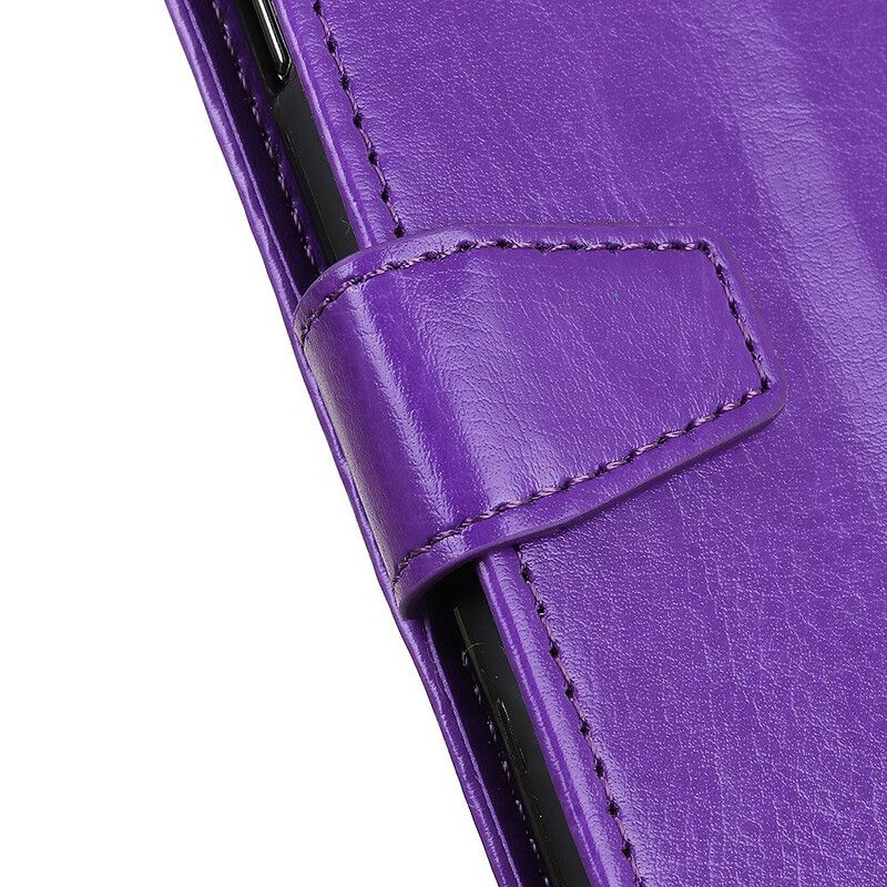 Kožené Puzdro Sony Xperia 10 II Klasický Kožený Efekt